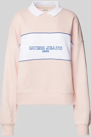 Guess Bluza z kołnierzykiem polo