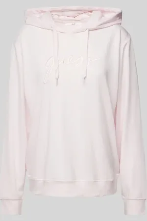 Guess Bluza o kroju oversized z kapturem i tunelem model ‘LUCIA’