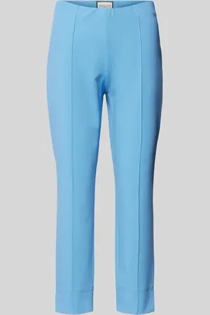 SEDUCTIVE Spodnie capri o kroju skinny fit z przeszytym kantem