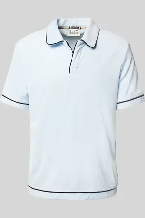 Scotch&Soda Koszulka polo o kroju relaxed fit z detalem z logo