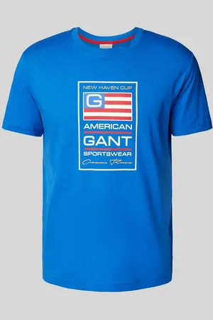 GANT T-shirt z detalami z logo