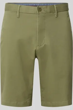 Tommy Hilfiger Szorty o kroju regular fit ze szlufkami na pasek model ‘HARLEM SHORT 1985’