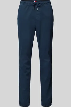 Tommy Hilfiger Spodnie sportowe o kroju tapered fit z tunelem model ‘AUSTIN’