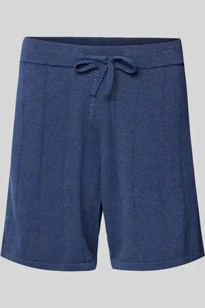 Colours & Sons Szorty o kroju regular fit z ażurowym wzorem