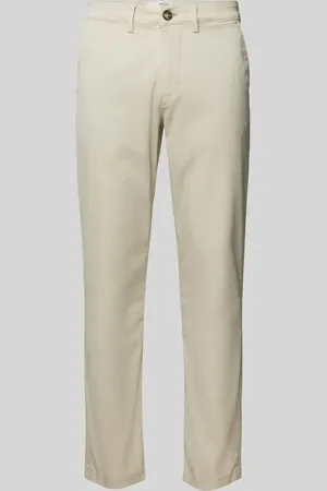 SELECTED Chinosy o kroju slim fit w jednolitym kolorze model ‘NEW Miles’