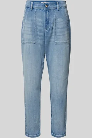 Toni Jeansy o kroju slim fit z wpuszczanymi kieszeniami model ‘Liv’