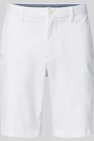 Tommy Hilfiger Szorty o kroju regular fit ze szlufkami na pasek model ‘HARLEM SHORT 1985’