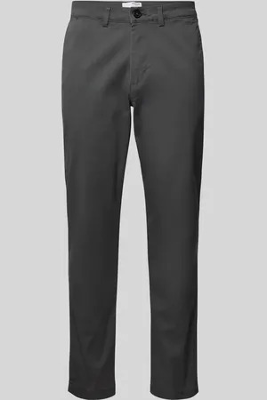 SELECTED Chinosy o kroju slim fit w jednolitym kolorze model ‘NEW Miles’