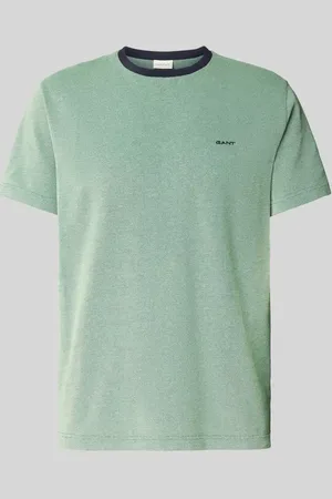 GANT T-shirt z fakturowanym wzorem