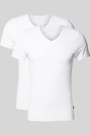 JOOP! T-shirt z dekoltem w serek w zestawie 2 szt.
