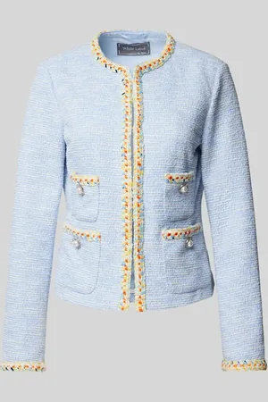 White Label Żakiet o kroju slim fit z imitacji bouclé