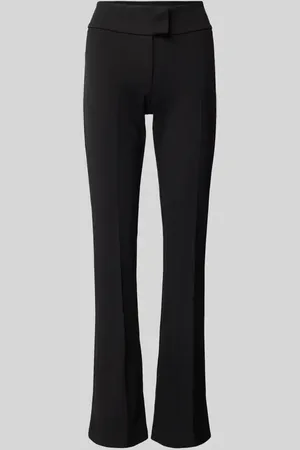 Gina Tricot Spodnie materiałowe o kroju slim fit w kant