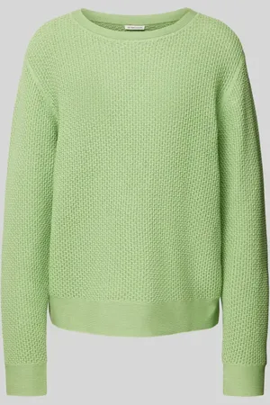 TOM TAILOR Sweter z dzianiny o kroju regular fit z czystej bawełny