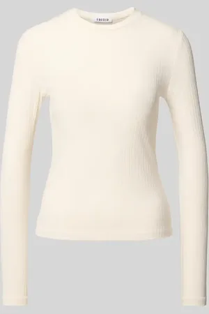 EDITED the label Bluzka z długim rękawem i okrągłym dekoltem model ‘Ginger’