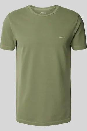 GANT T-shirt z wyhaftowanym logo