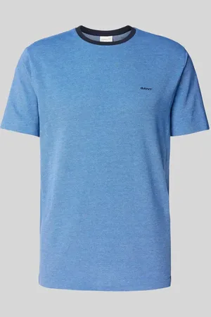 GANT T-shirt z fakturowanym wzorem