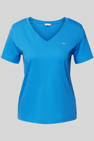 GANT T-shirt o kroju regular fit z wyhaftowanym logo