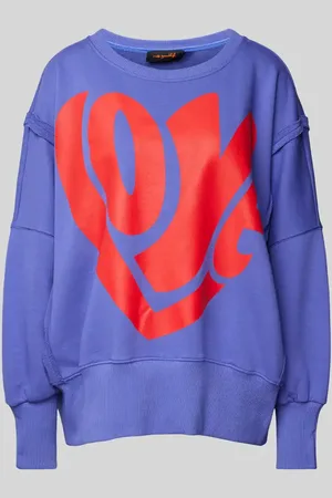 miss goodlife Bluza o kroju oversized z nadrukiem z napisem