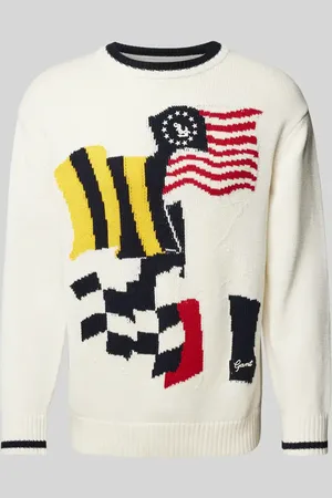 GANT Sweter z dzianiny z okrągłym dekoltem