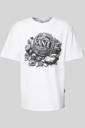 Karl Kani T-shirt z nadrukiem z logo