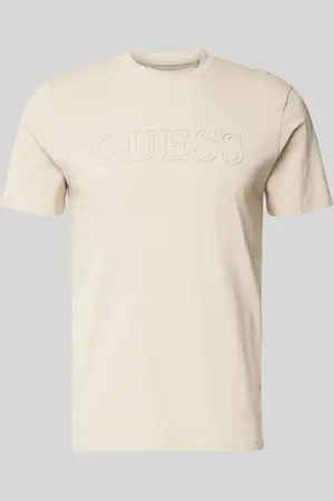 Guess T-shirt z nadrukiem z logo model ‘ALPHY’