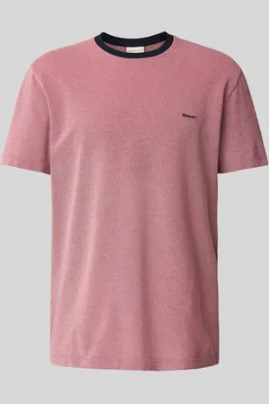 GANT T-shirt z fakturowanym wzorem