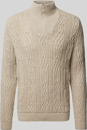 Dale of Norway Sweter wełniany z zapinanym kołnierzem