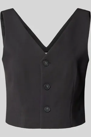Calvin Klein Kamizelka z dekoltem w serek model ‘MILANO’
