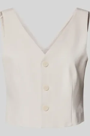 Calvin Klein Kamizelka z dekoltem w serek model ‘MILANO’