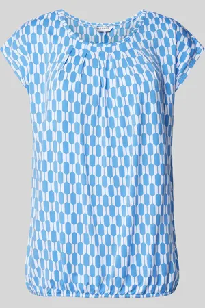 Zabaione T-shirt z marszczeniami
