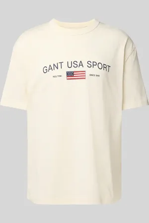 GANT T-shirt z nadrukiem z logo