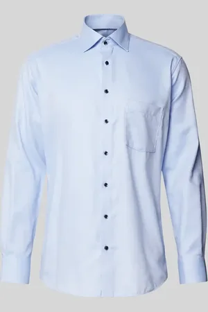 ETERNA Koszula biznesowa o kroju Modern Fit z kołnierzykiem typu kent