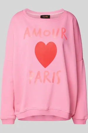 miss goodlife Bluza oversized z nadrukiem motywu