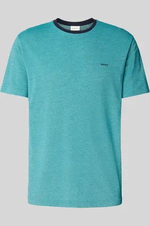 GANT T-shirt z fakturowanym wzorem