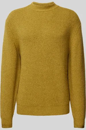 Jake*s Sweter z dzianiny z okrągłym dekoltem