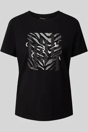 Comma, T-shirt z nadrukowanym motywem
