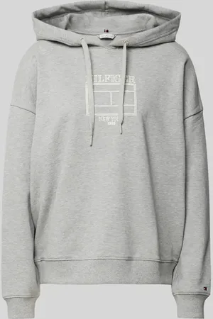 Tommy Hilfiger Bluza z kapturem typu oversized z obniżonymi ramionami