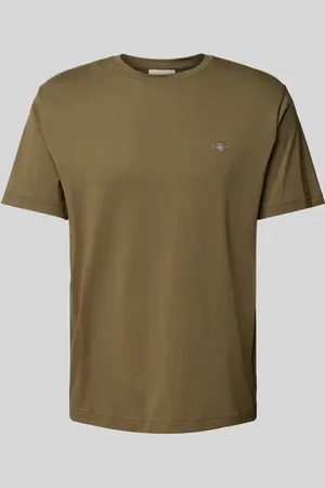 GANT T-shirt z wyhaftowanym logo