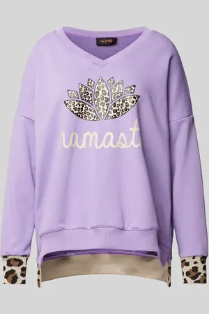 miss goodlife Bluza o kroju oversized z prążkowanymi wykończeniami