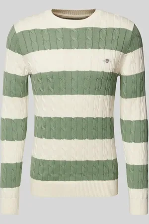 GANT Sweter z dzianiny z wyhaftowanym logo