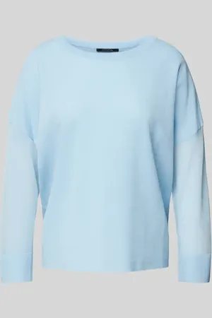 Comma, Sweter z dzianiny z rękawem o dł. 3/4