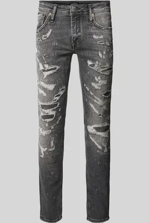 Antony Morato Jeansy o kroju tapered fit z efektem znoszenia