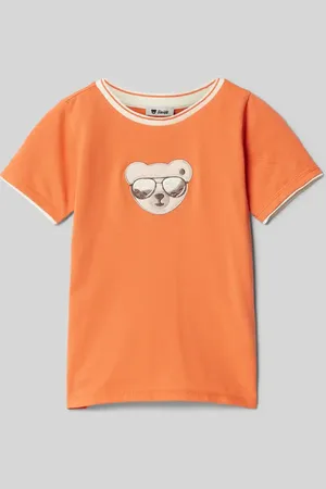 Steiff T-shirt z detalem z logo