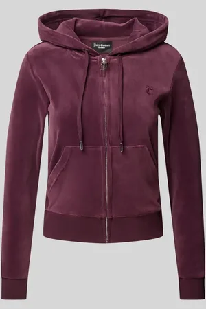 Juicy Couture Bluza rozpinana z kapturem model ‘ROBERTSON’