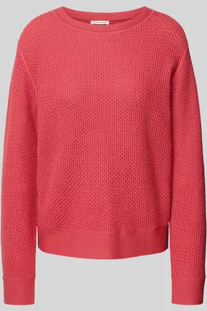 TOM TAILOR Sweter z dzianiny o kroju regular fit z czystej bawełny