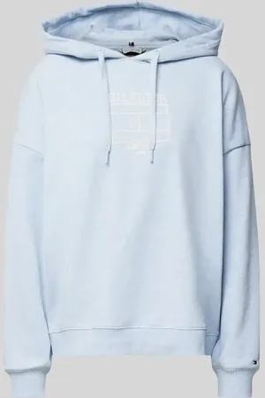 Tommy Hilfiger Bluza z kapturem typu oversized z obniżonymi ramionami