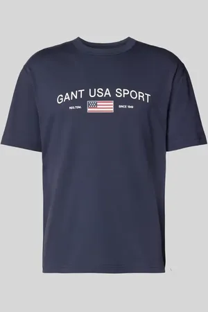 GANT T-shirt z nadrukiem z logo