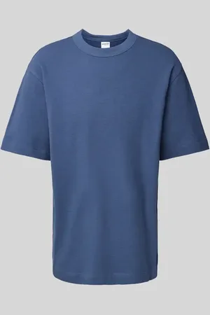 SELECTED T-shirt o kroju relaxed fit z okrągłym dekoltem