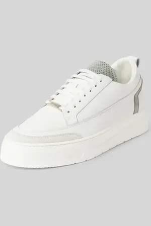 Antony Morato Sneakersy ze skóry z detalami z logo model ‘FLINT’
