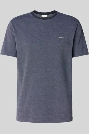 GANT T-shirt z fakturowanym wzorem
